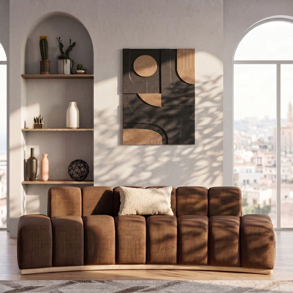 Element - Mango Wood Wall Decor - Black - Urban Living Furniture (Los Angeles, CA)