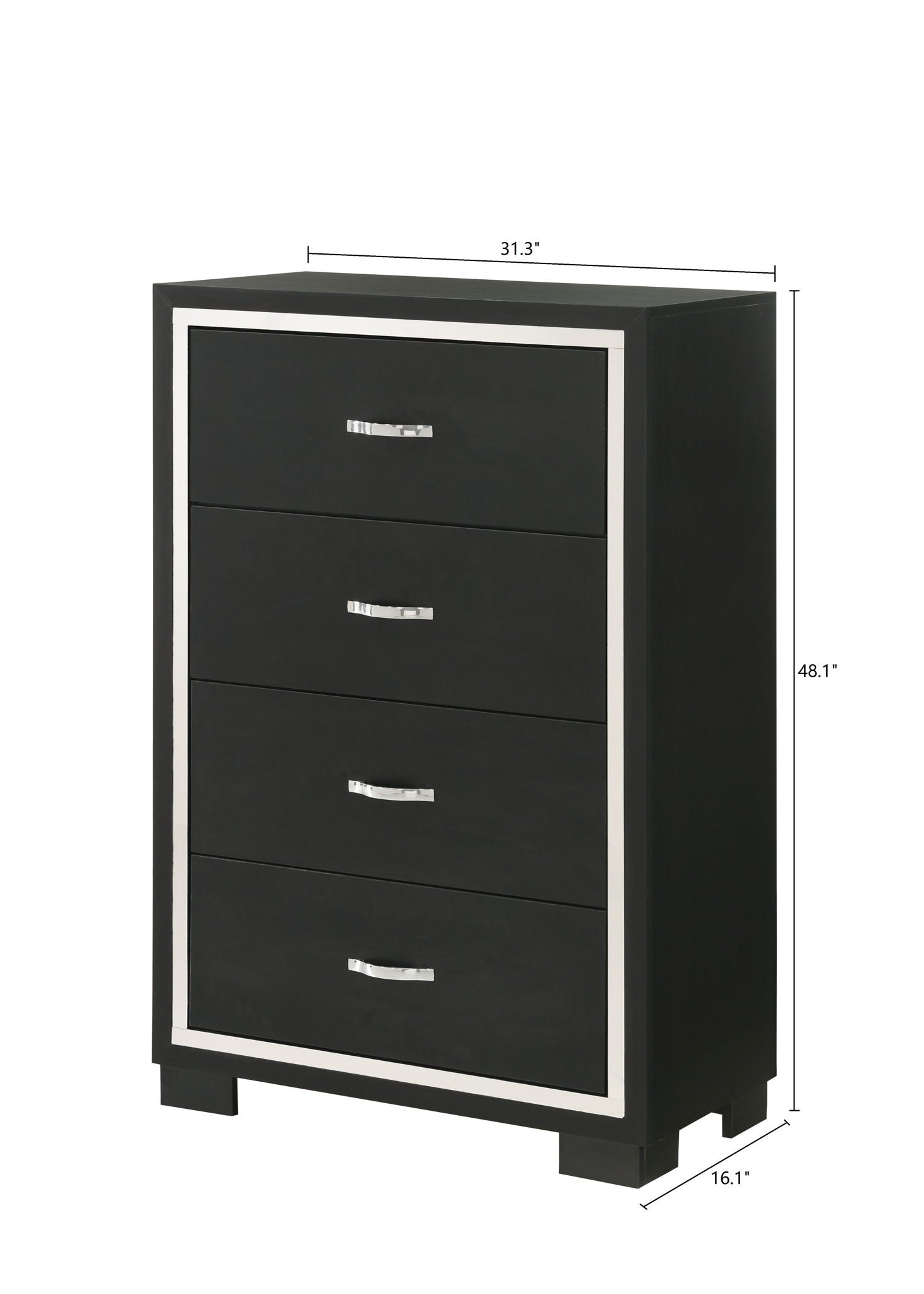 Gennro - Chest - Black - Urban Living Furniture (Los Angeles, CA)
