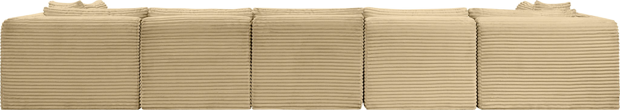 Shaggy - 7 Piece Modular U-Shaped Armless Sectional - Urban Living Furniture (Los Angeles, CA)