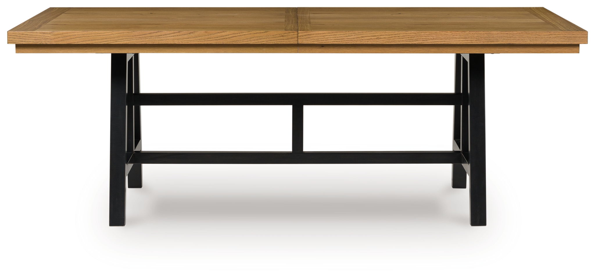 Galliden - Black / Brown - Rectangular Dining Room Extension Table - Urban Living Furniture (Los Angeles, CA)