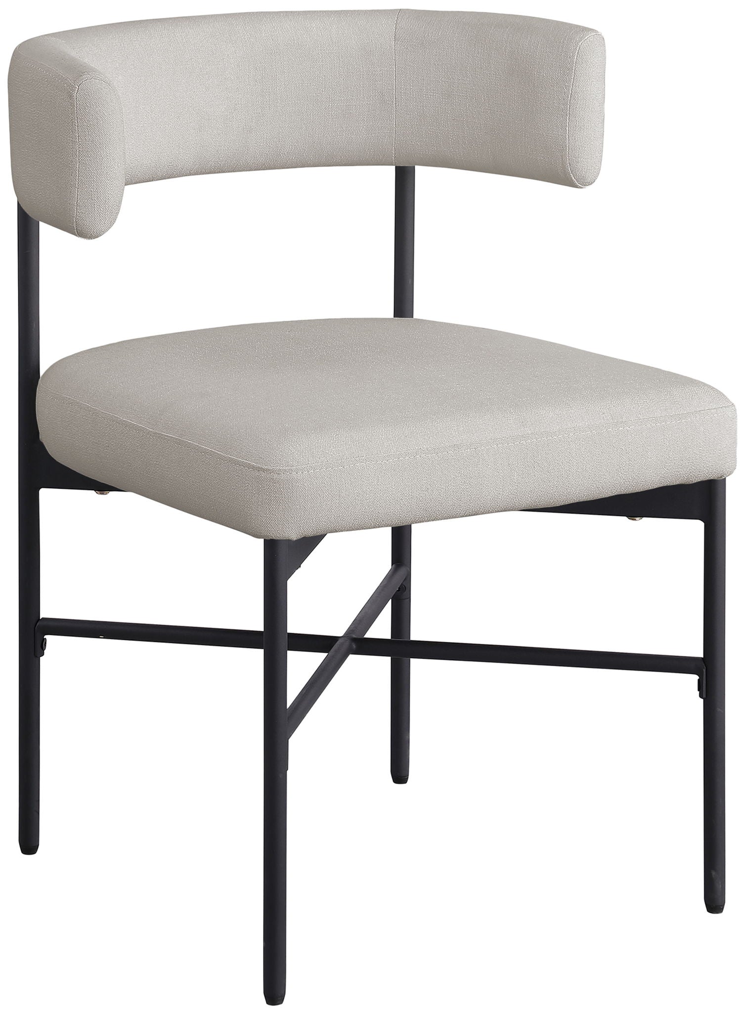 Rivage - Durable Dining Chair With Black Frame (Set of 2) - Urban Living Furniture (Los Angeles, CA)