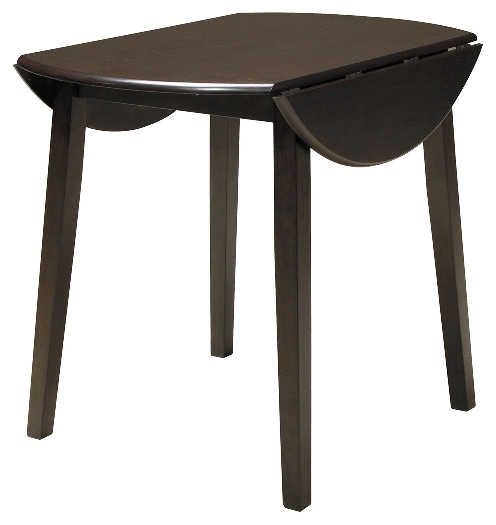 Hammis - Dark Brown - Round DRM Drop Leaf Table - Urban Living Furniture (Los Angeles, CA)
