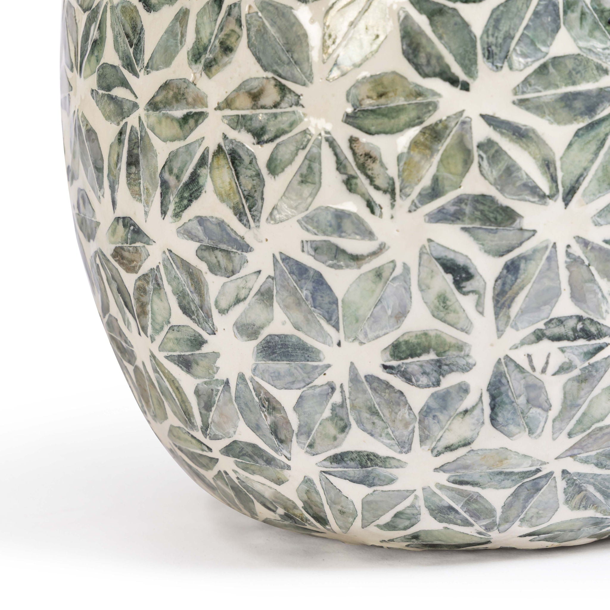 Yaya - Capiz Shell Table Lamp - Green - Urban Living Furniture (Los Angeles, CA)