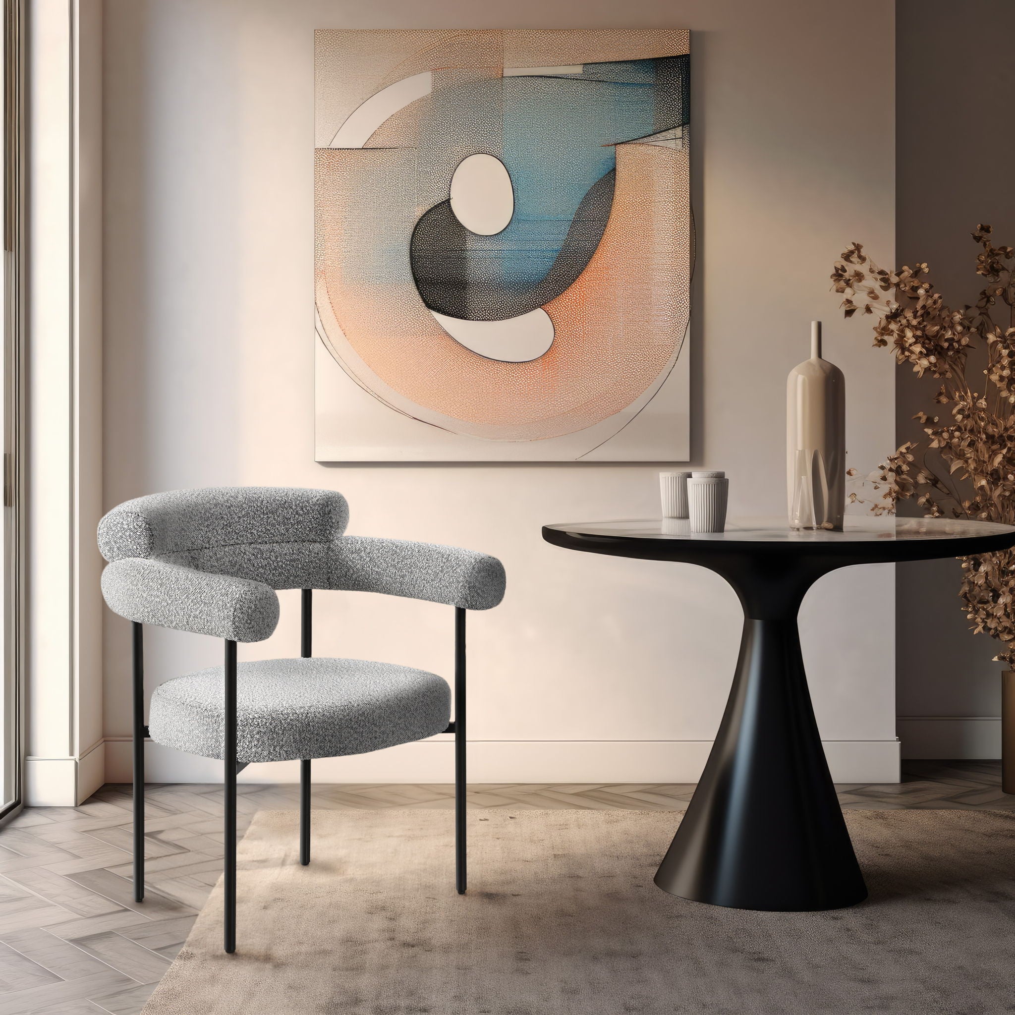 Blake - Dining Chair With Black Legs (Set of 2) - Urban Living Furniture (Los Angeles, CA)