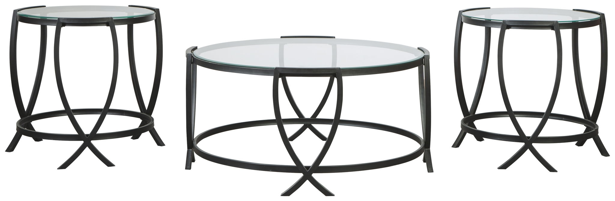 Tarrin - Black - Occasional Table Set (Set of 3) - Urban Living Furniture (Los Angeles, CA)