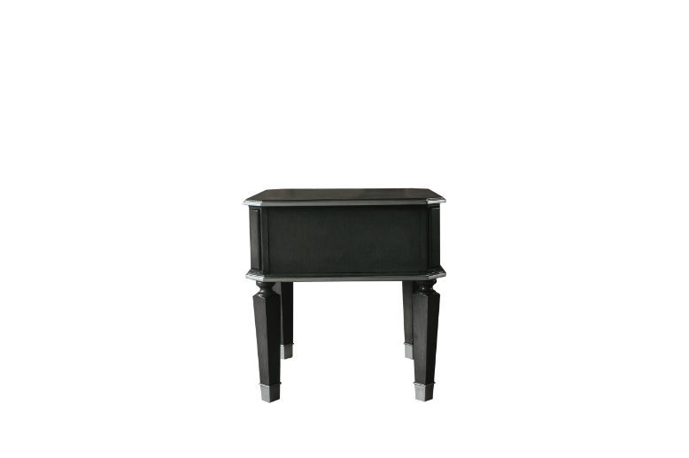 House Beatrice - End Table - Charcoal & Light Gray - Urban Living Furniture (Los Angeles, CA)