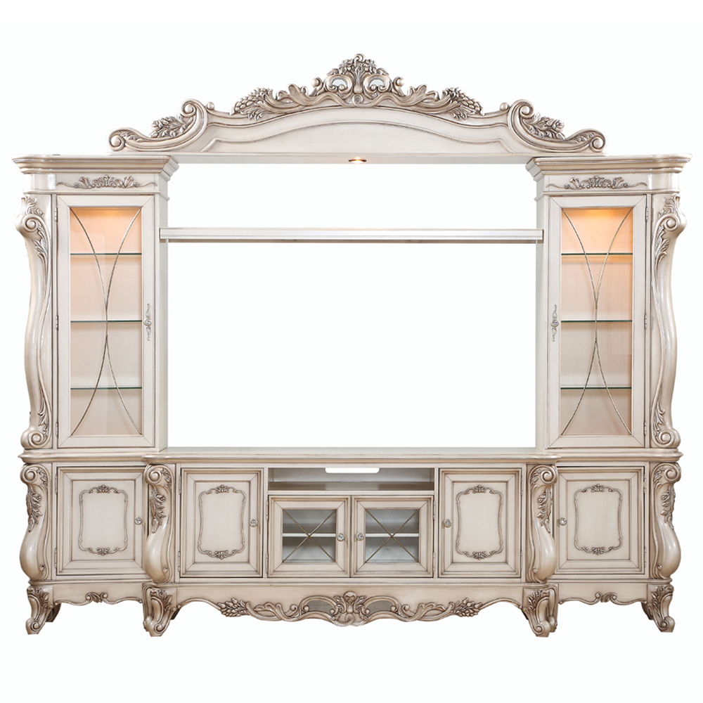 Gorsedd - Entertainment Center - Golden Ivory - Urban Living Furniture (Los Angeles, CA)