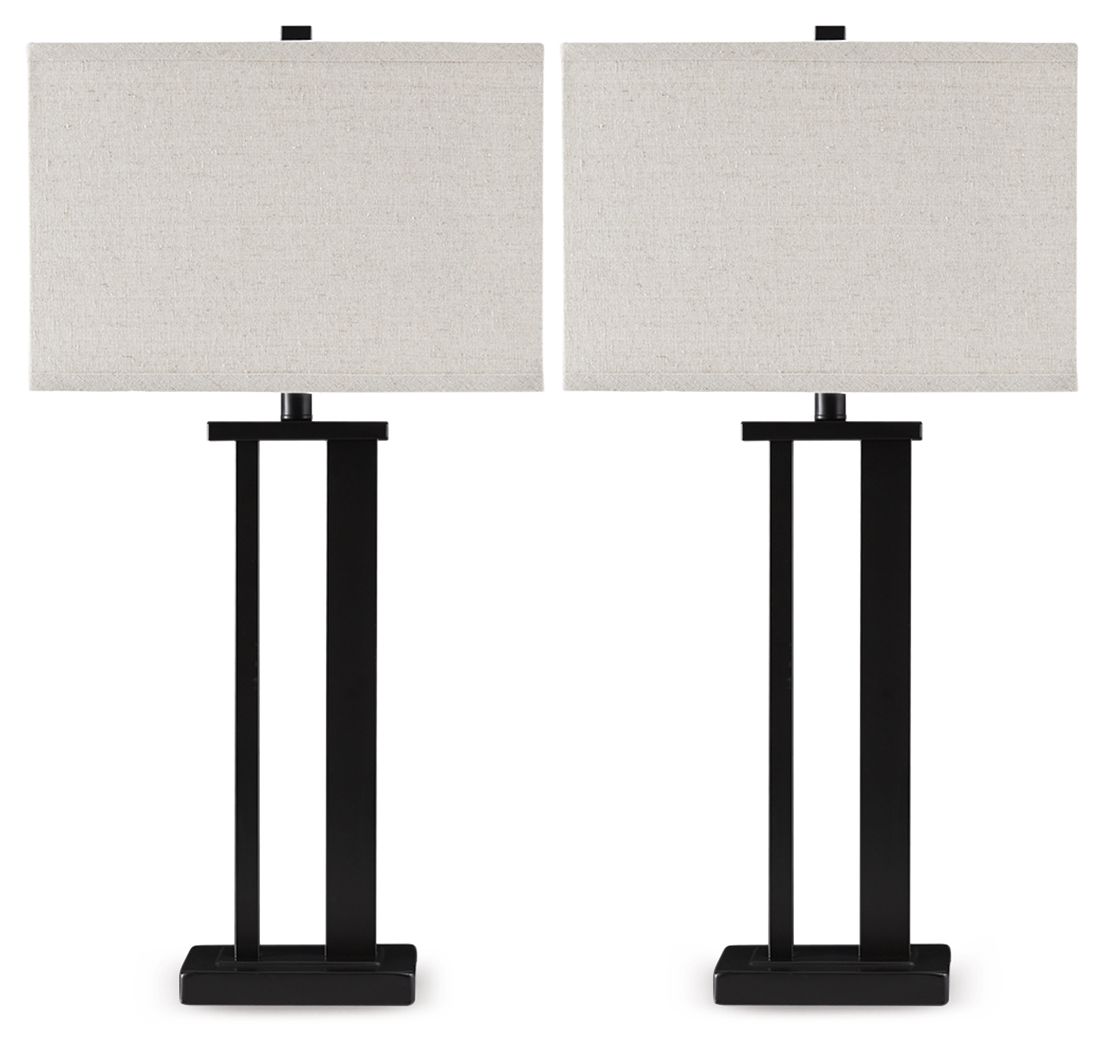 Aniela - Metal Table Lamp Set - Urban Living Furniture (Los Angeles, CA)
