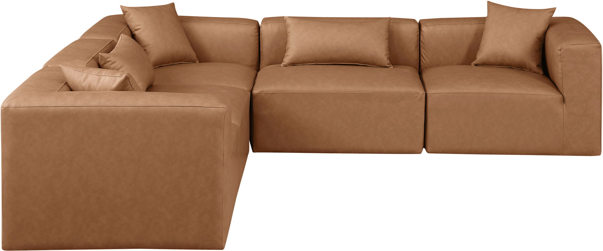 Cube - 5 Piece Modular Corner Sectional - Urban Living Furniture (Los Angeles, CA)