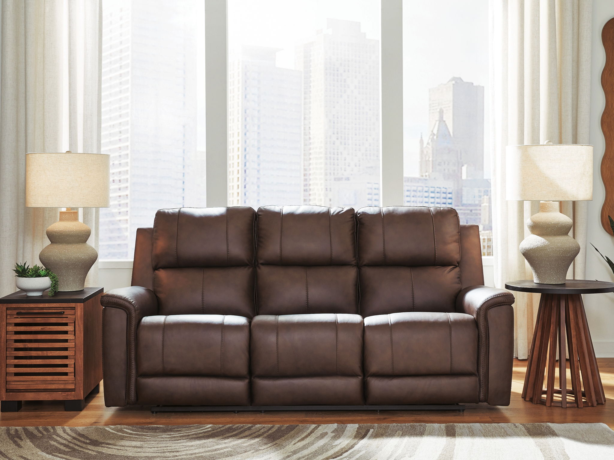 Bleckley - Power Reclining Sofa With Adjustable Headrest - Urban Living Furniture (Los Angeles, CA)