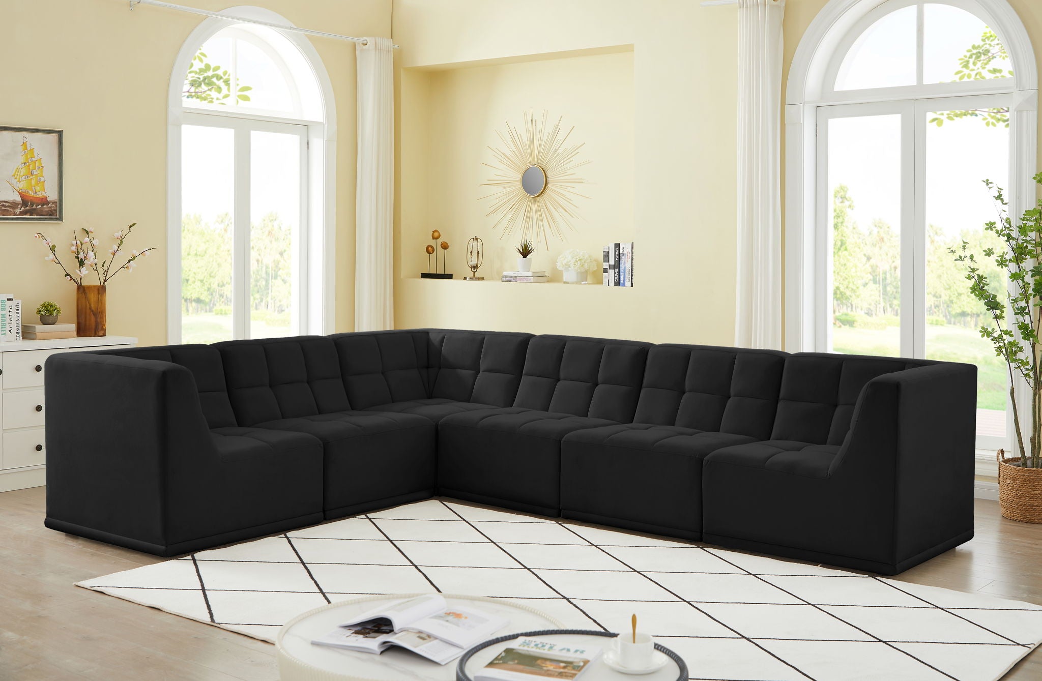Relax - 6 Piece Modular Sectional - Urban Living Furniture (Los Angeles, CA)