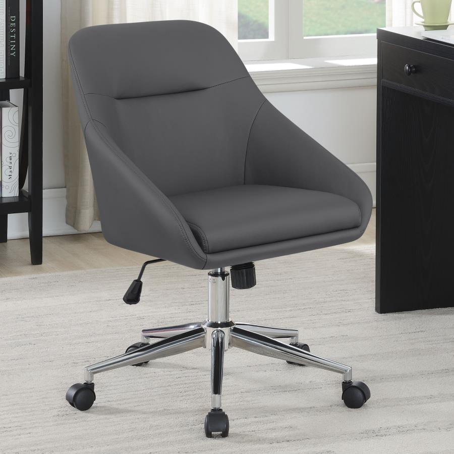 Jackman - Upholstered Adjustable Home Office Desk Chair - Urban Living Furniture (Los Angeles, CA)