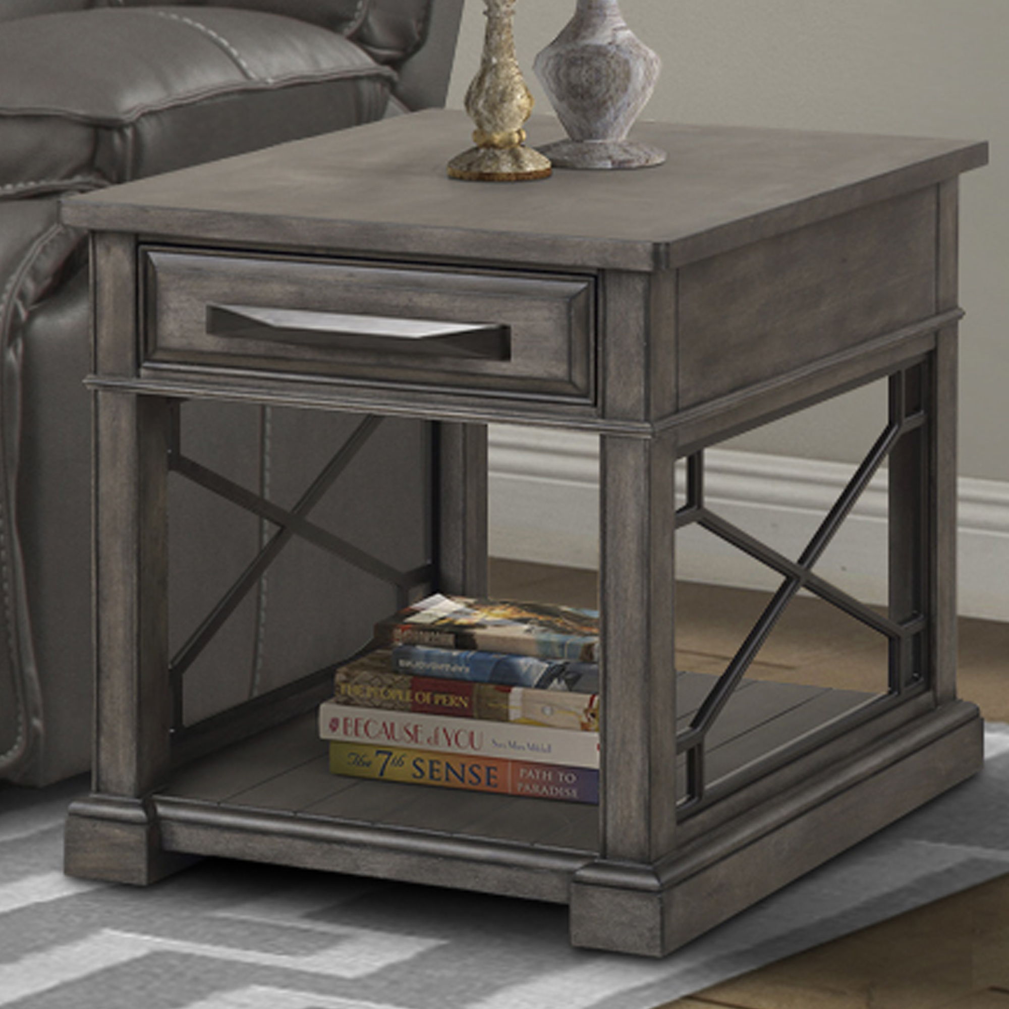 Sundance - 1-Drawer End Table - Urban Living Furniture (Los Angeles, CA)