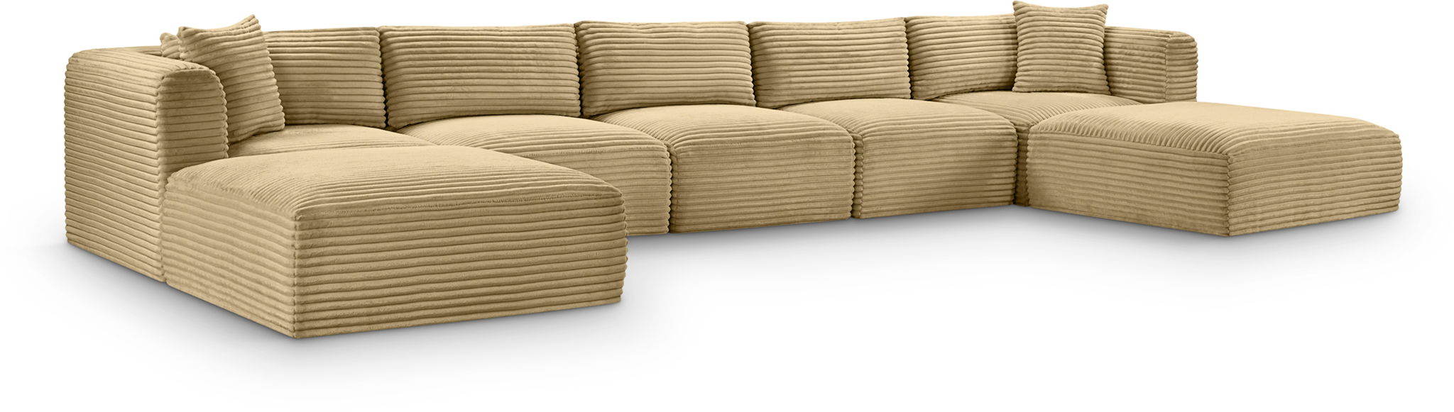Shaggy - 7 Piece Modular Sectional With 2 Ottomans - Urban Living Furniture (Los Angeles, CA)