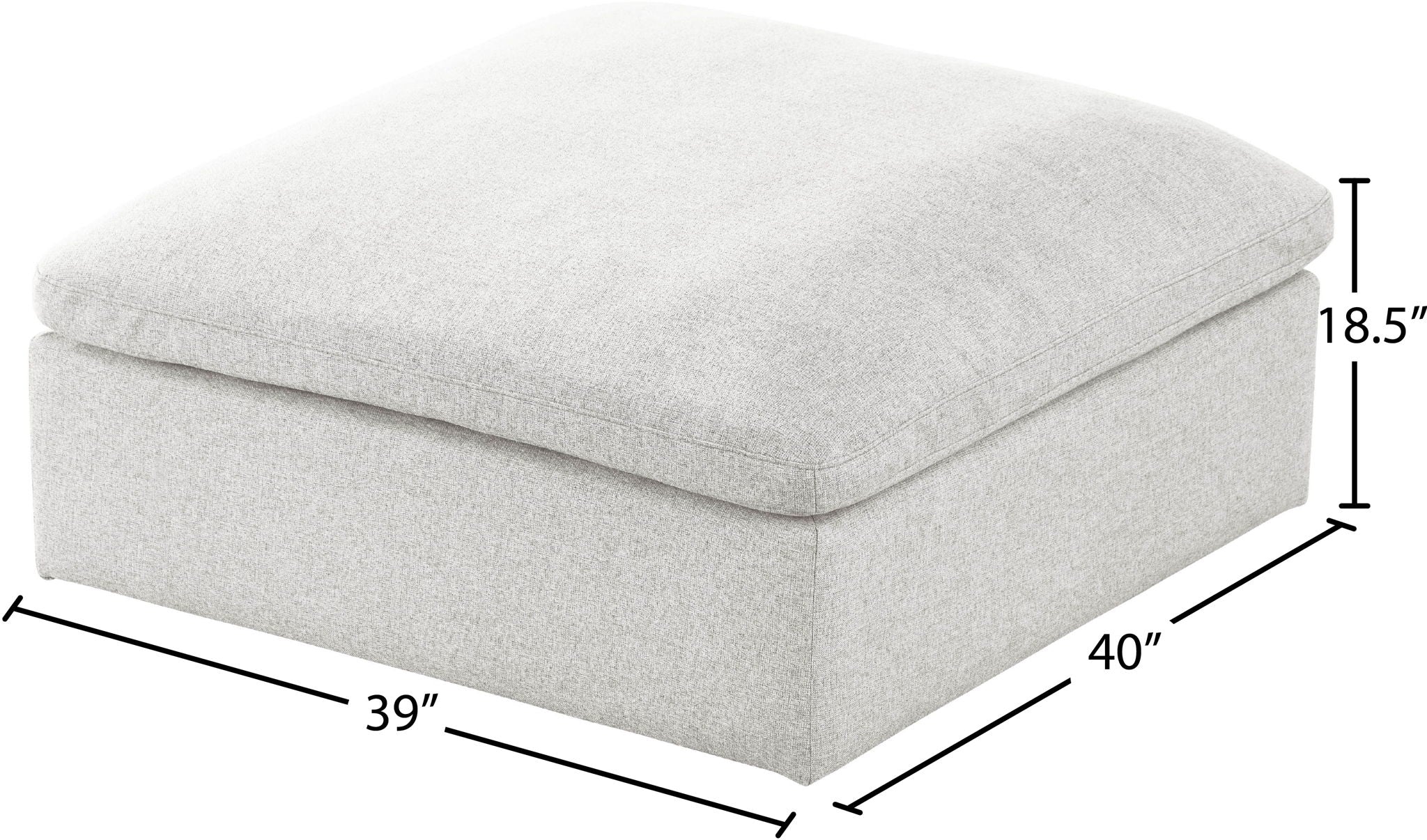 Serene - Ottoman - Urban Living Furniture (Los Angeles, CA)