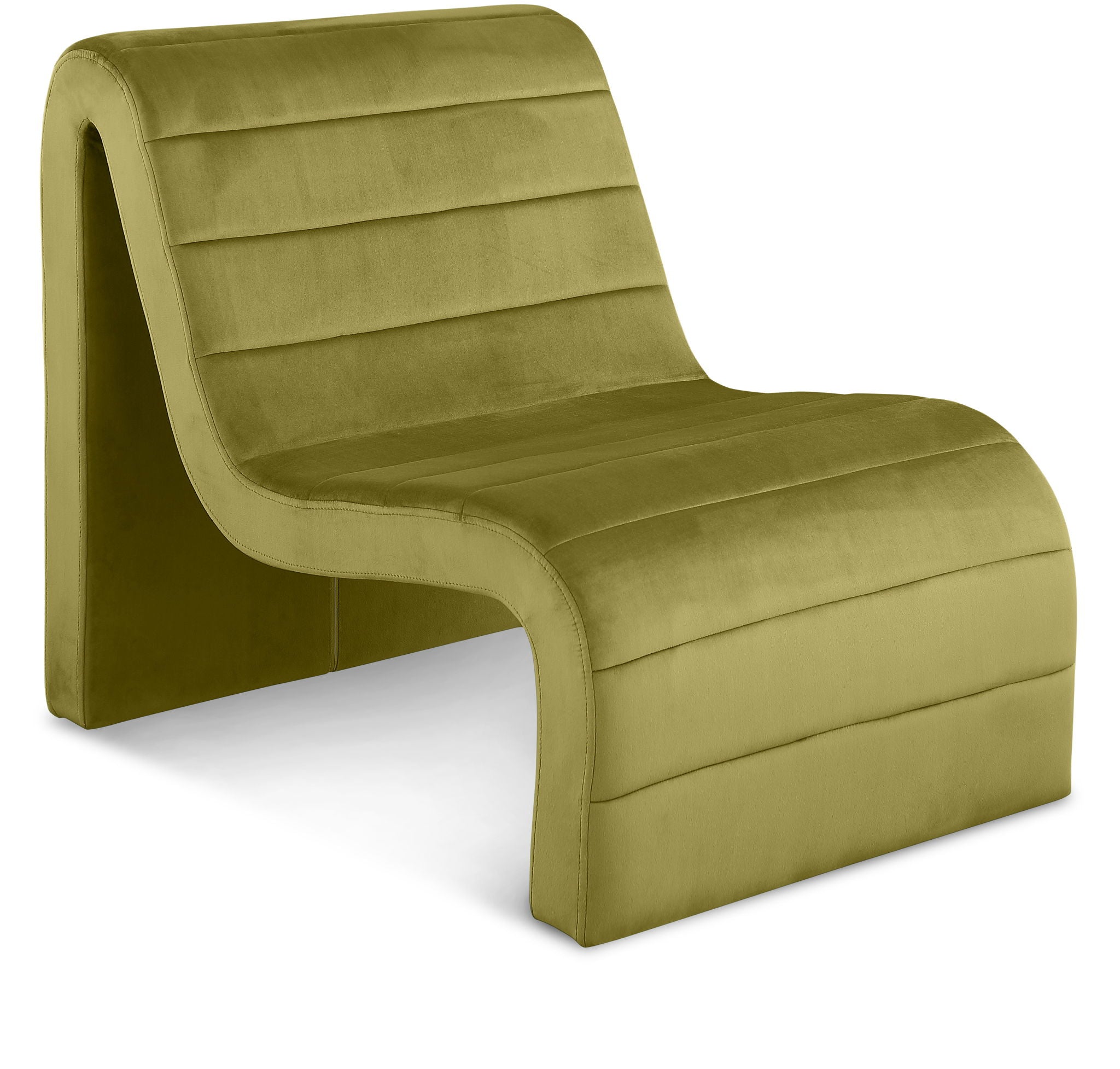 Ivy - Velvet Accent Chair - Urban Living Furniture (Los Angeles, CA)