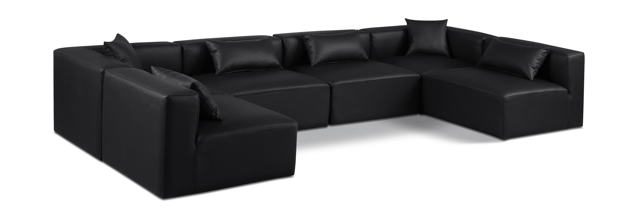 Cube - 6 Piece Modular Armless Sectional - Urban Living Furniture (Los Angeles, CA)