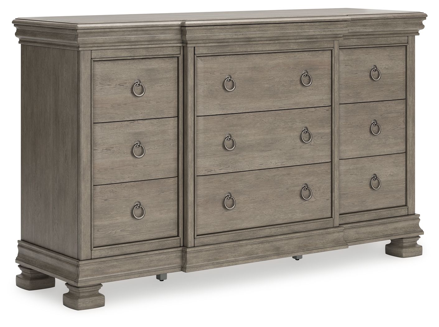 Lexorne - Dresser - Gray