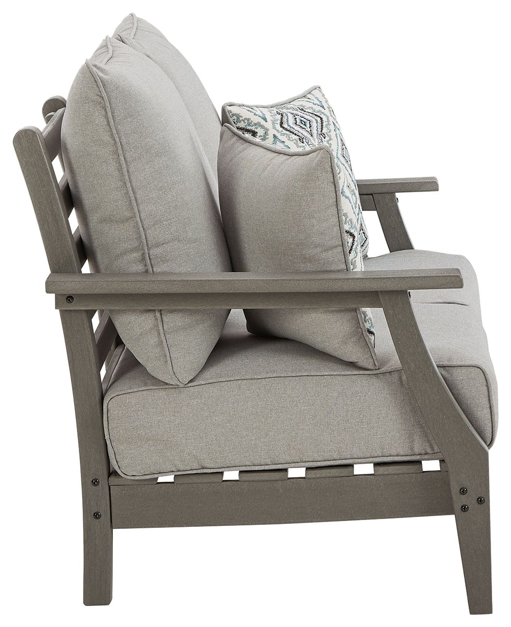 Visola - Gray - Loveseat w/Cushion - Urban Living Furniture (Los Angeles, CA)
