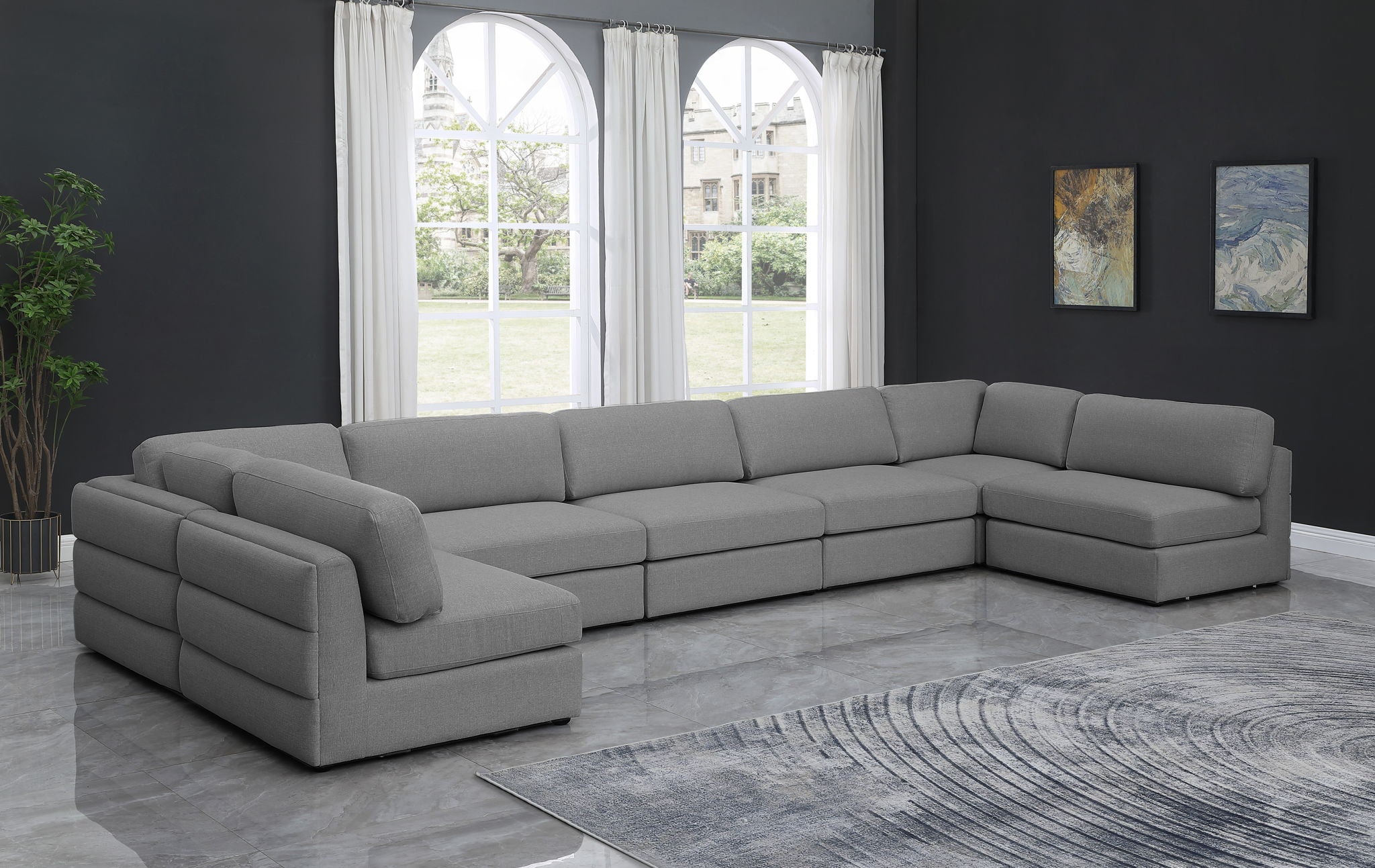 Beckham - 7 Piece Modular Sectional - Urban Living Furniture (Los Angeles, CA)