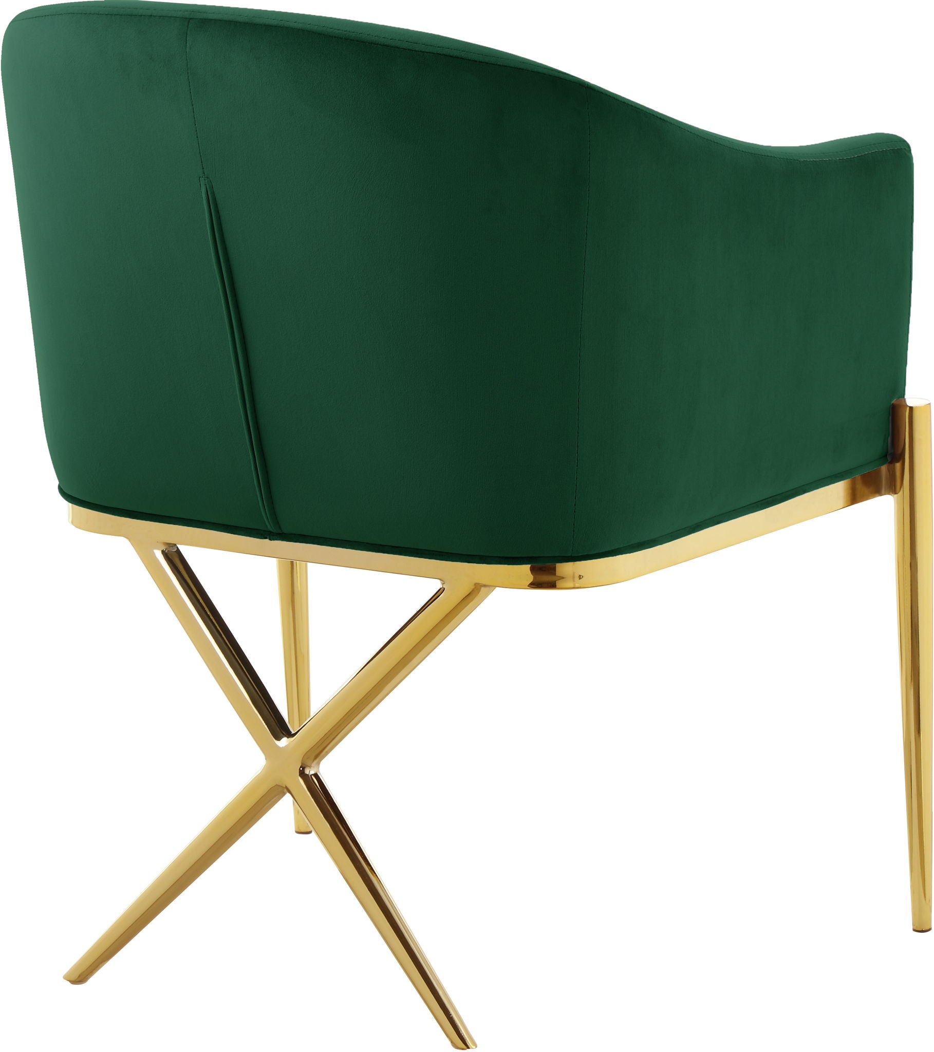 Xavier - Dining Chair with Gold Legs - Urban Living Furniture (Los Angeles, CA)