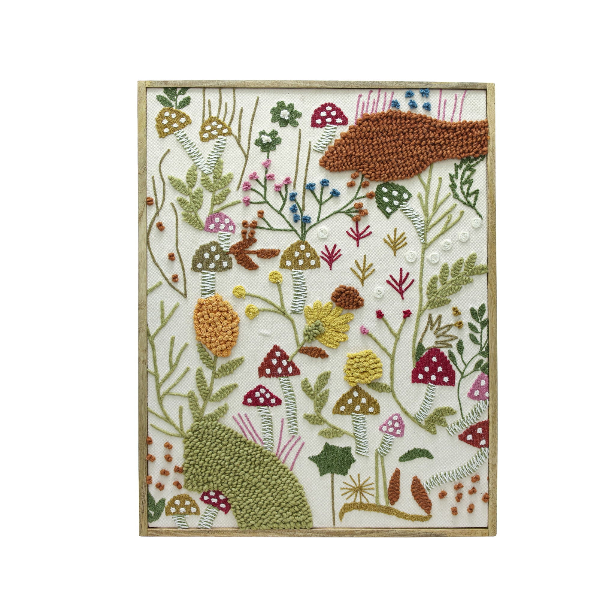 Muro - "Forage" Embroidered Wall Art - Urban Living Furniture (Los Angeles, CA)
