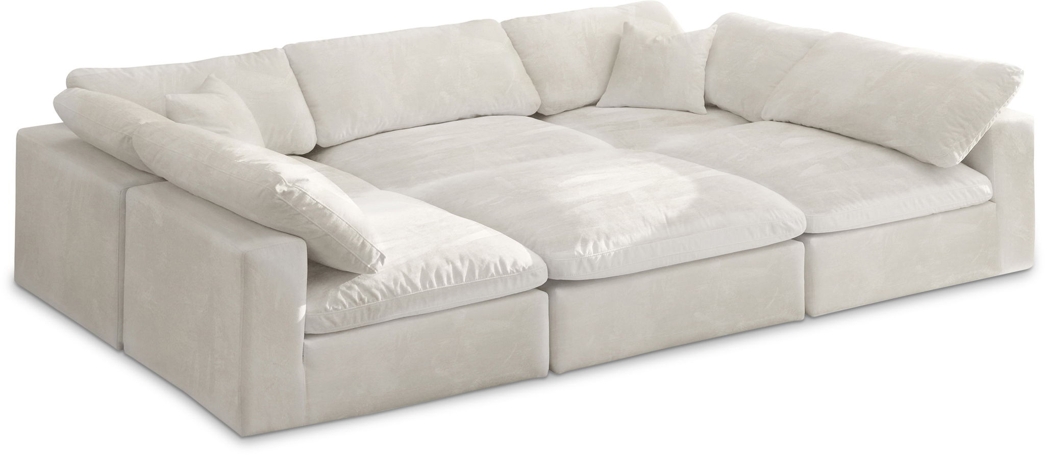 Cozy - 6 Piece Modular Sectional - Urban Living Furniture (Los Angeles, CA)