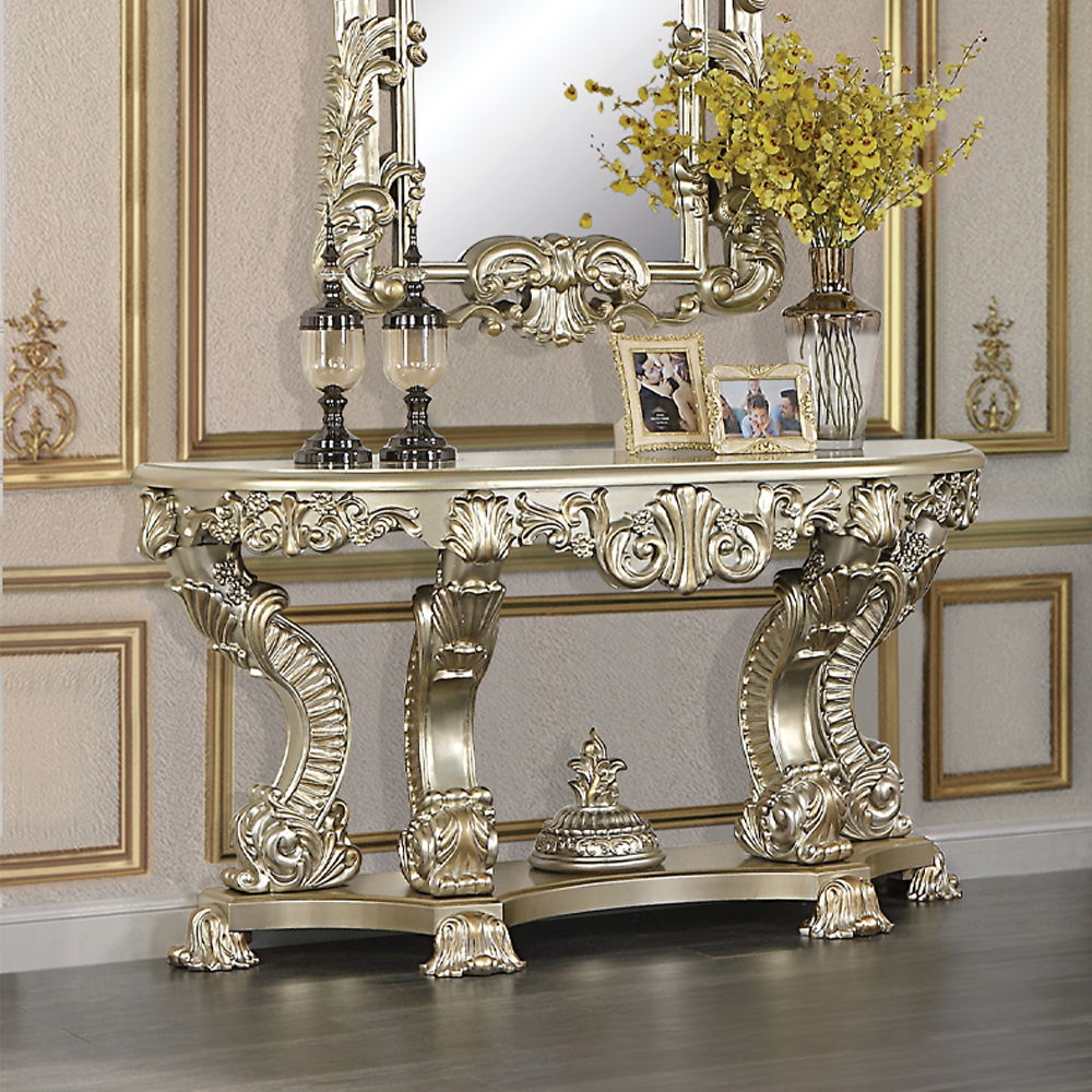 Sorina - Sofa Table - Antique Gold - Urban Living Furniture (Los Angeles, CA)