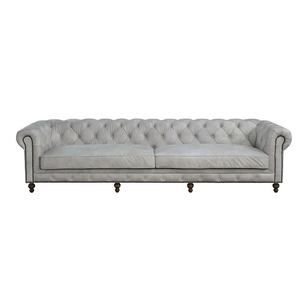 Ofer - Sofa - Vintage White Top Grain Leather - Urban Living Furniture (Los Angeles, CA)