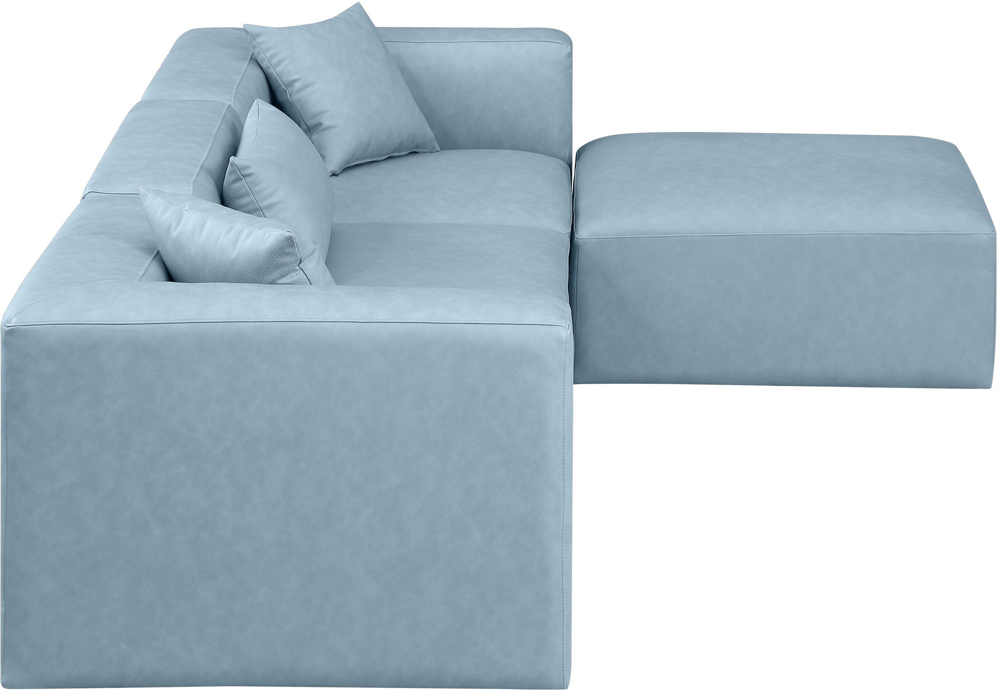 Cube - 4 Piece Modular Sectional With Chaise - Urban Living Furniture (Los Angeles, CA)