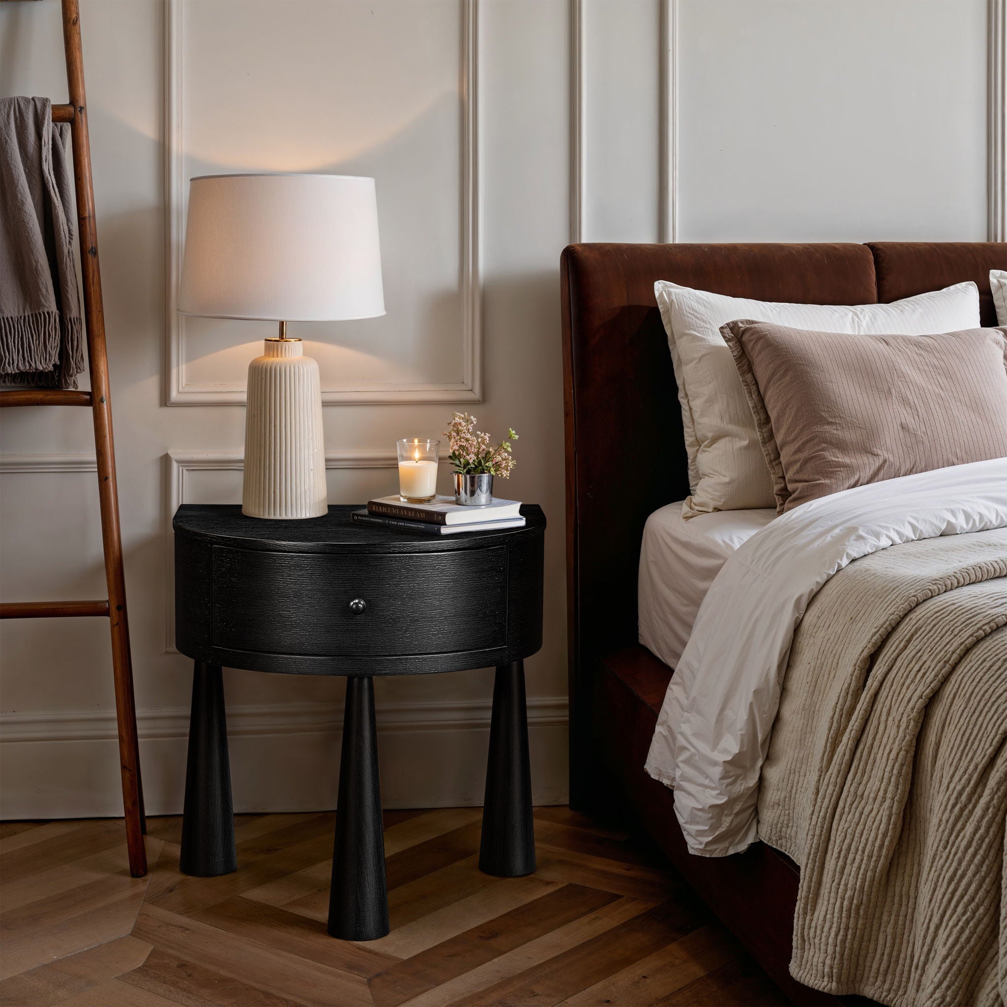 Oasis - Acacia Veneer And Solid Wood Night Stand - Urban Living Furniture (Los Angeles, CA)