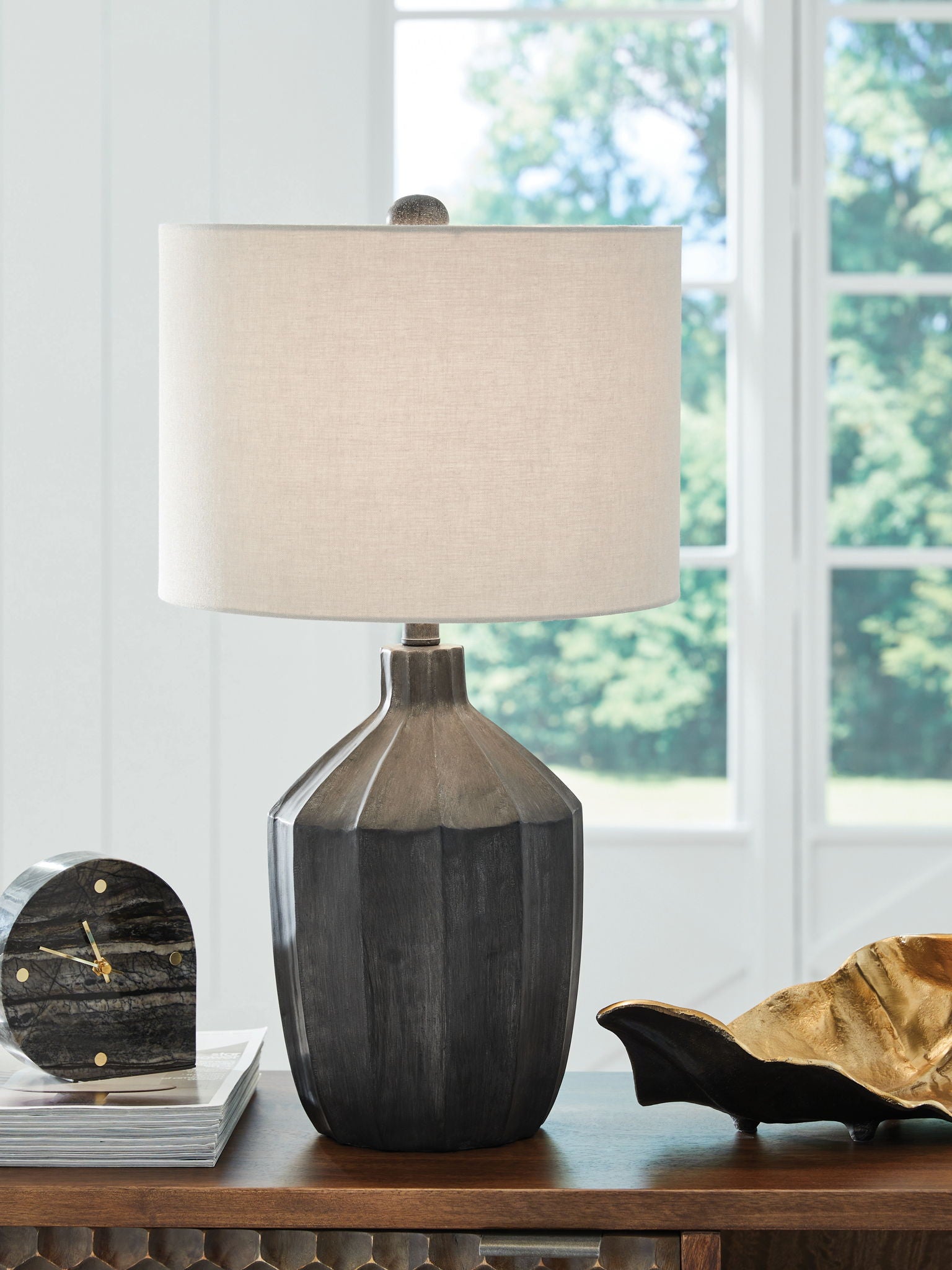 Jilton - Black - Poly Table Lamp - Urban Living Furniture (Los Angeles, CA)