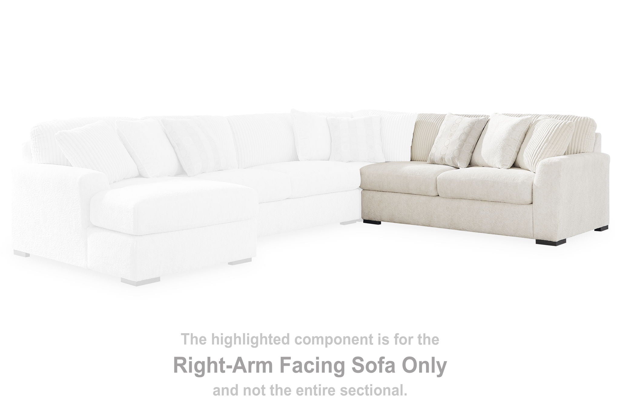 Chessington - Ivory - Raf Sofa - Urban Living Furniture (Los Angeles, CA)