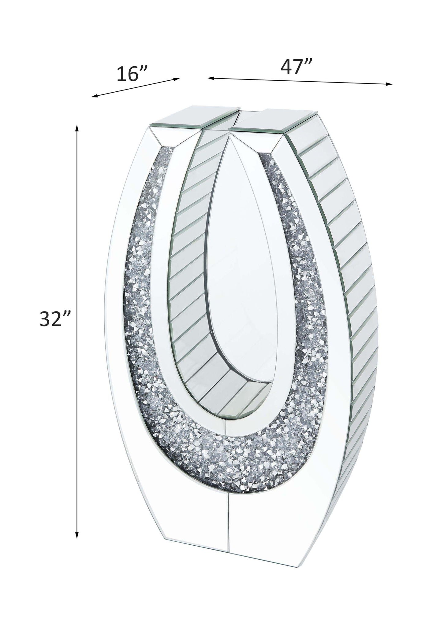 Noralie - Accent Decor - Mirrored & Faux Diamonds - Urban Living Furniture (Los Angeles, CA)