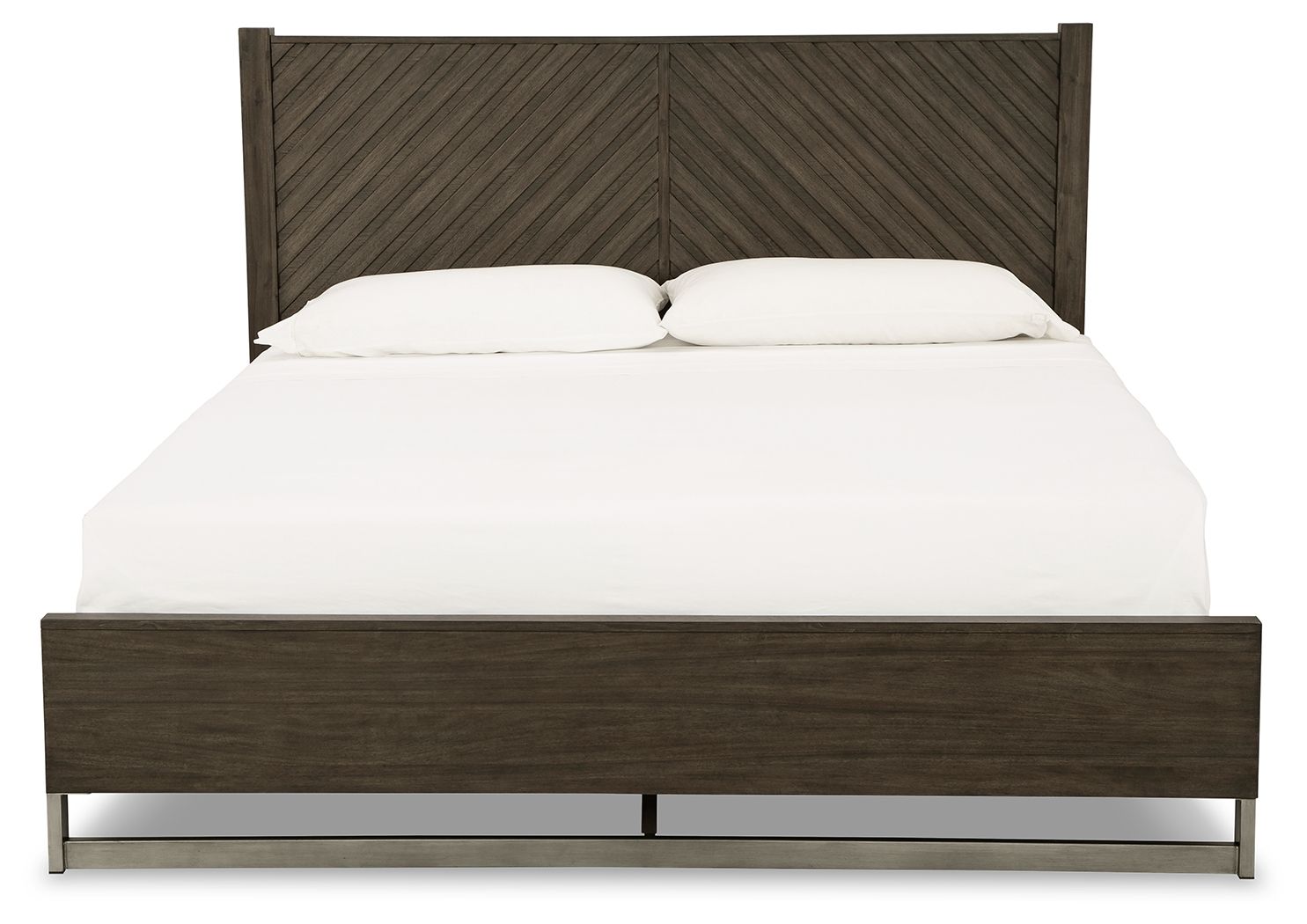 Arkenton - King Panel Bed - Grayish Brown - Urban Living Furniture (Los Angeles, CA)