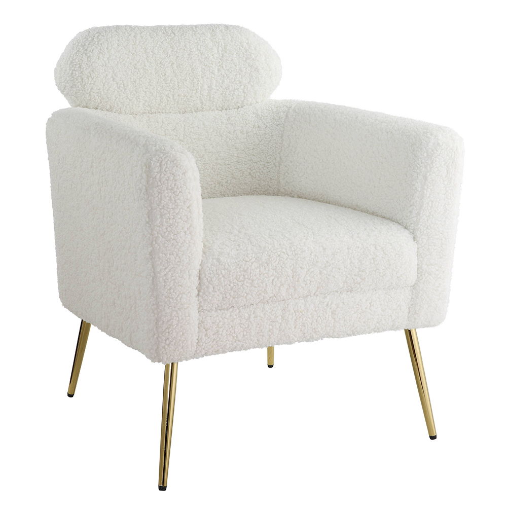 Connock - Accent Chair - White Teddy Sherpa - Urban Living Furniture (Los Angeles, CA)