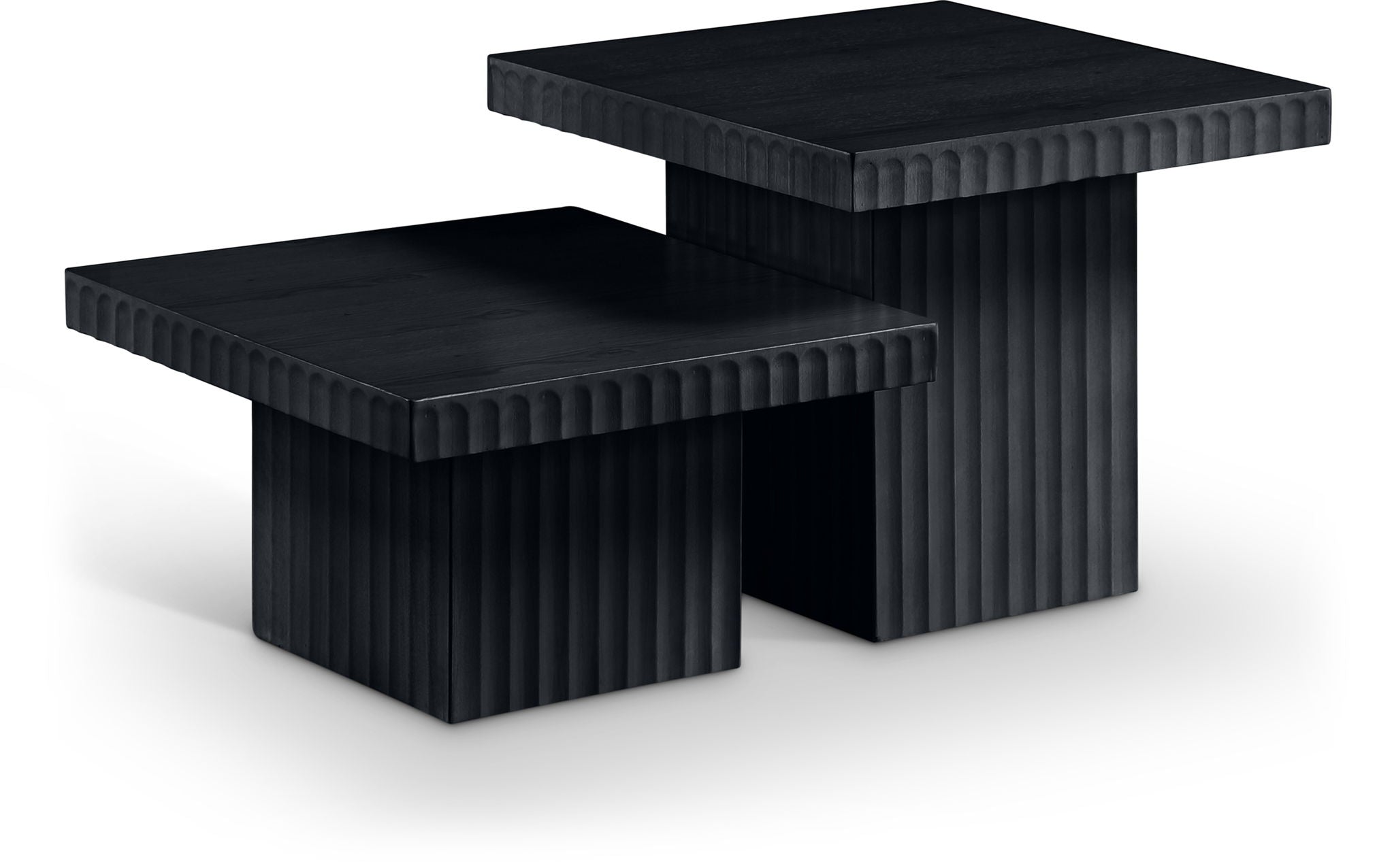 Spencer - Oak Veneer 2 Piece Coffee Table - Urban Living Furniture (Los Angeles, CA)