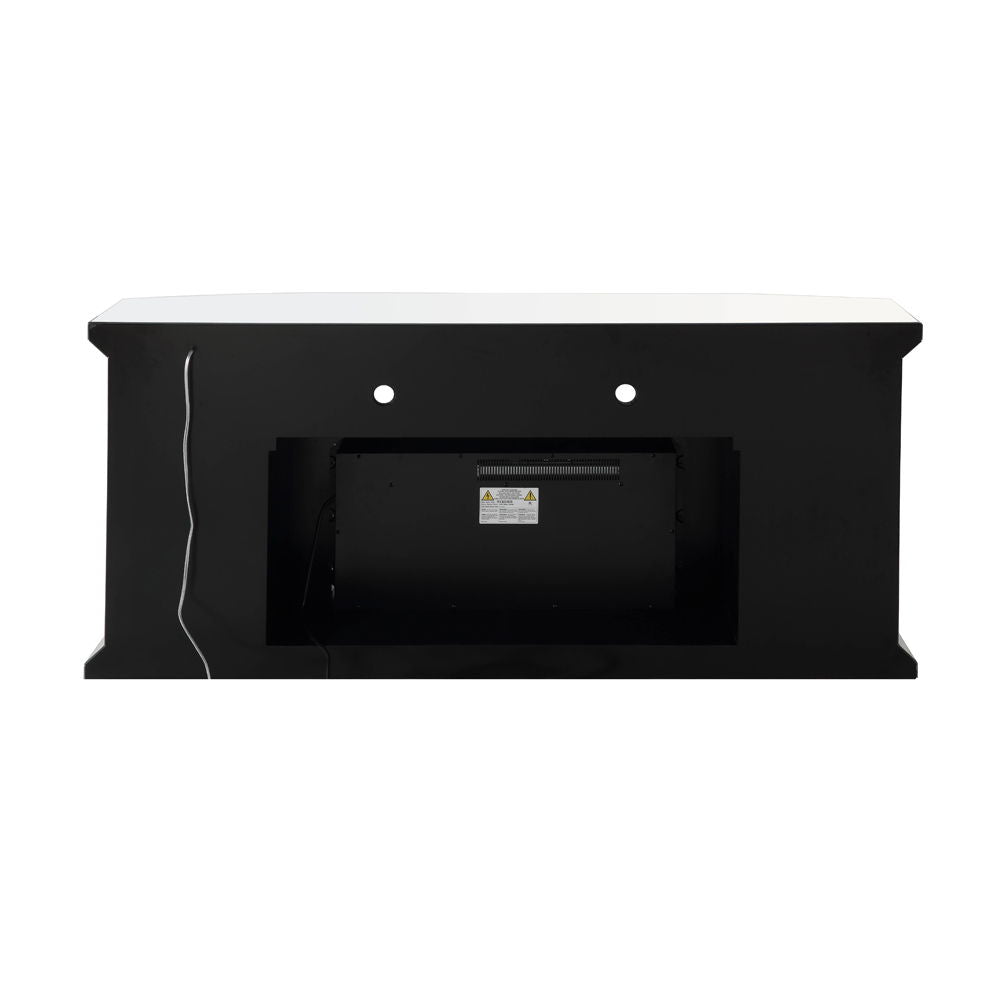 Noralie - 32" TV Stand With Fireplace & LED - Mirrored & Faux Diamonds - Urban Living Furniture (Los Angeles, CA)