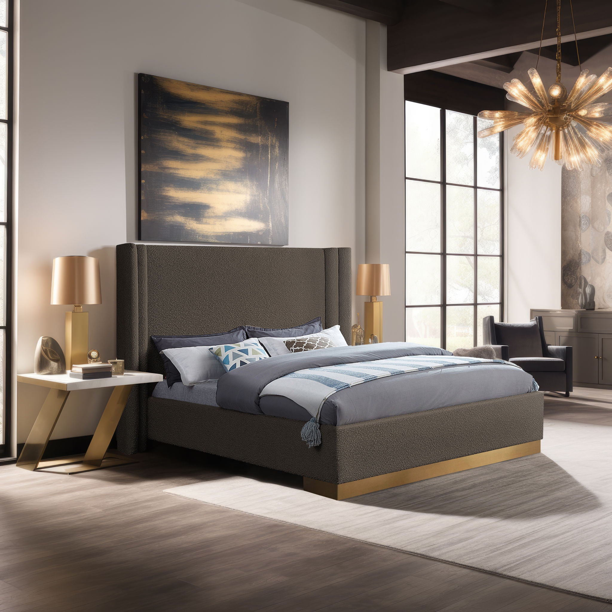 Halton - Bed - Urban Living Furniture (Los Angeles, CA)