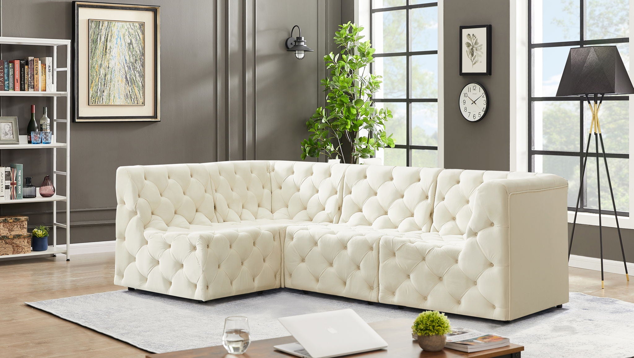 Tuft - 4 Piece Modular Sectional - Urban Living Furniture (Los Angeles, CA)