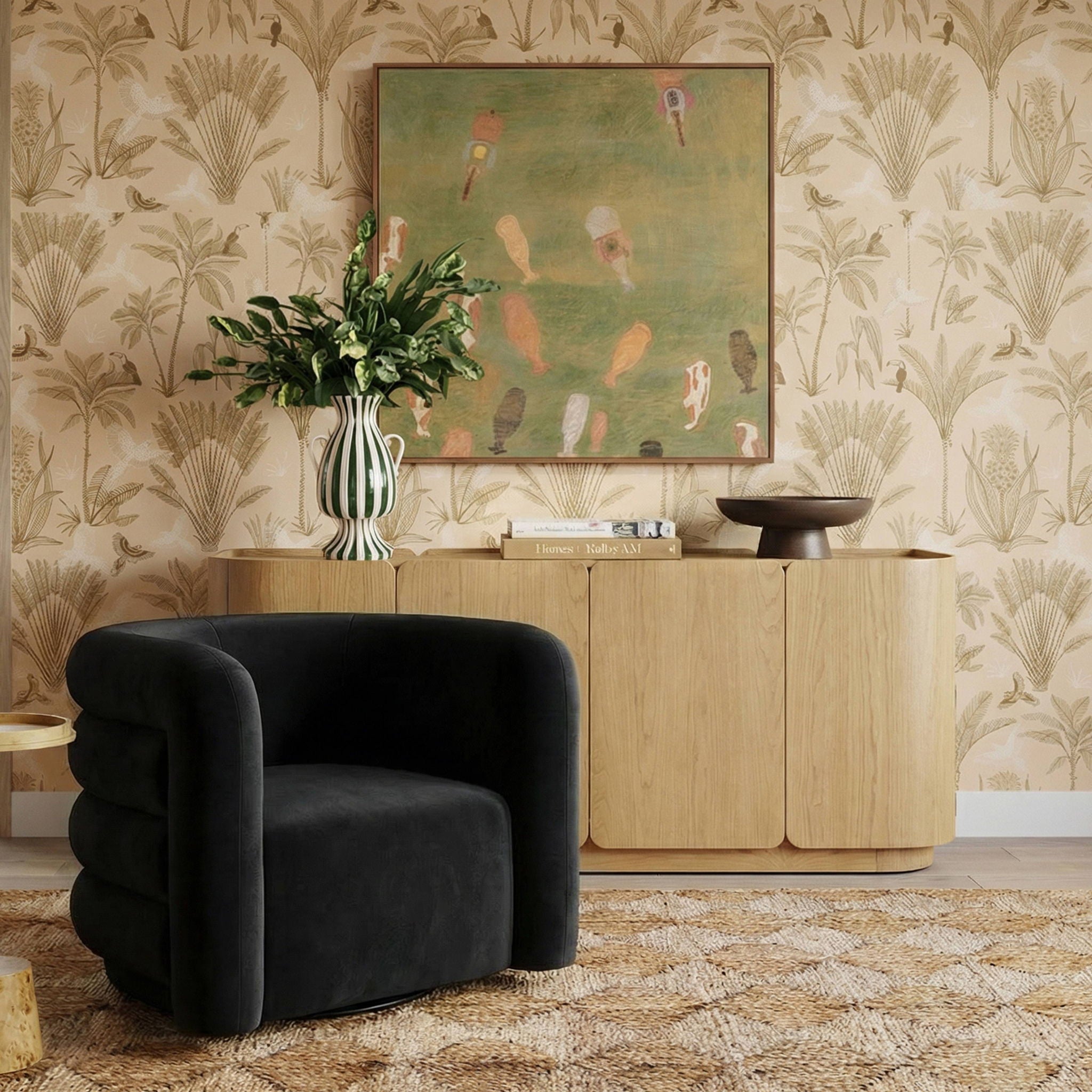 Curves - Velvet Swivel Accent Chair - Urban Living Furniture (Los Angeles, CA)