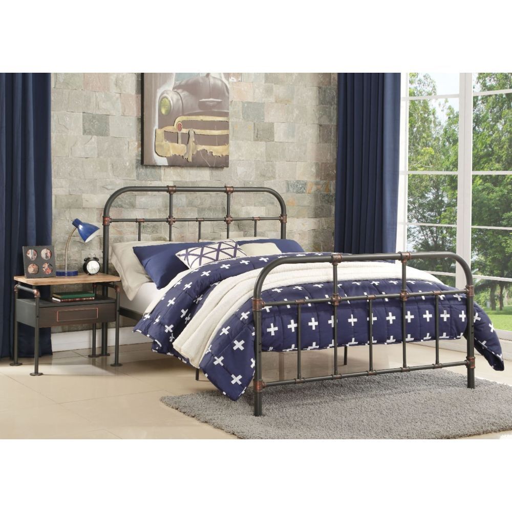 Nicipolis - Full Bed - Sandy Gray