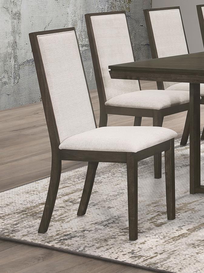 Kelly - Upholstered Dining Side Chair (Set of 2) - Dark Gray - Urban Living Furniture (Los Angeles, CA)