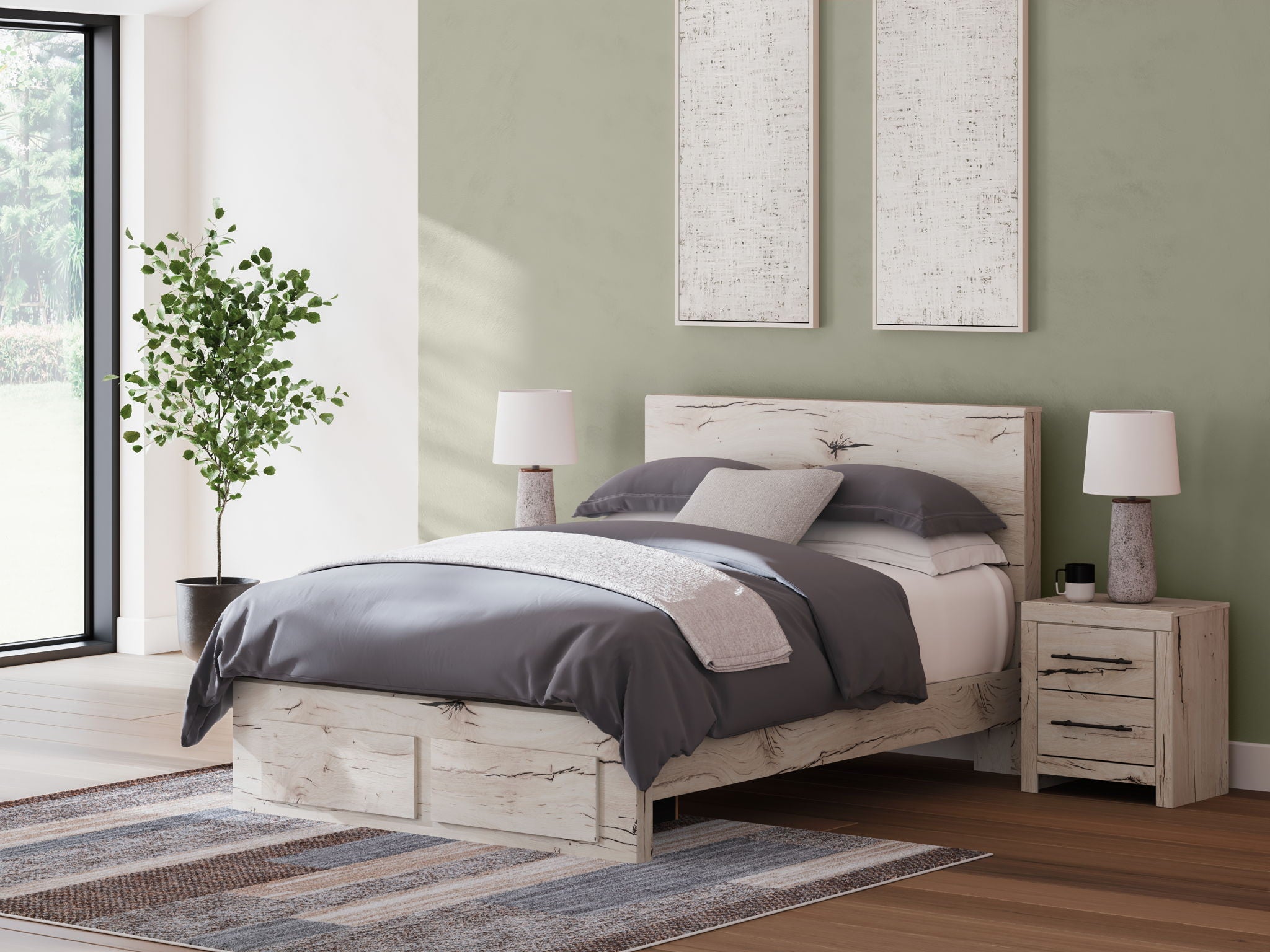 Lawroy - Panel Bed With Storage - Urban Living Furniture (Los Angeles, CA)