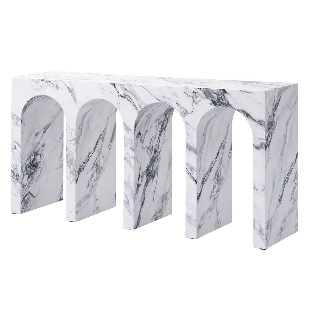 Fritzy - Console Table - Engineered Stone Finish - Urban Living Furniture (Los Angeles, CA)