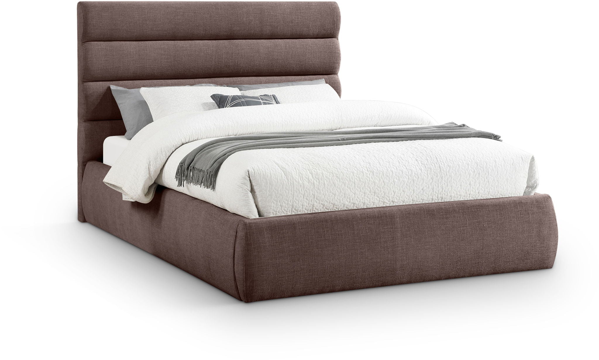 Adam - Linen Fabric Bed With 52" Headboard - Urban Living Furniture (Los Angeles, CA)