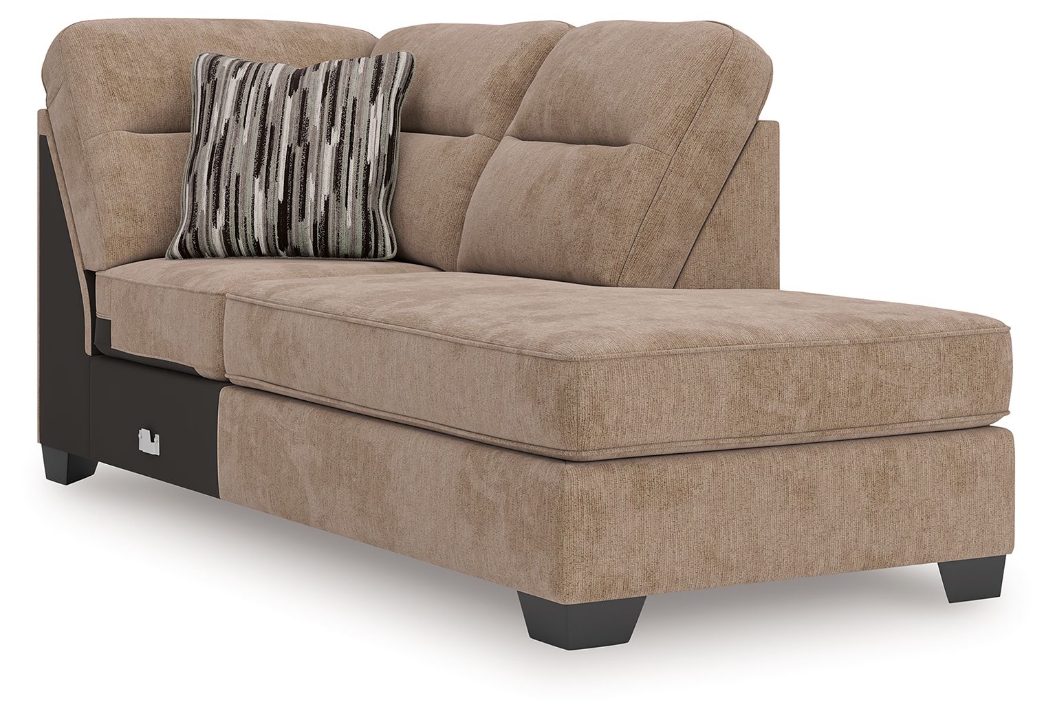 Olten - RAF Corner Chaise - Mocha - Urban Living Furniture (Los Angeles, CA)