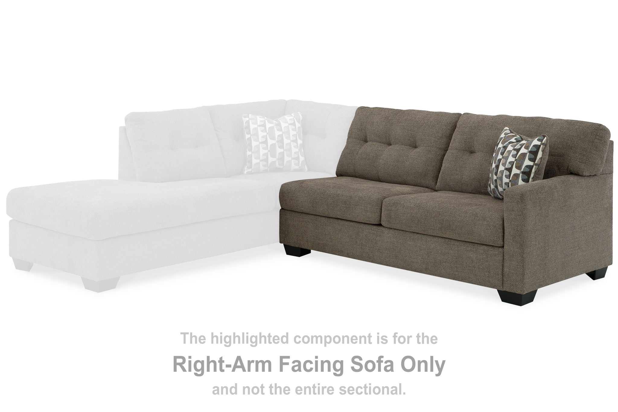 Mahoney - Chocolate - Raf Sofa - Urban Living Furniture (Los Angeles, CA)