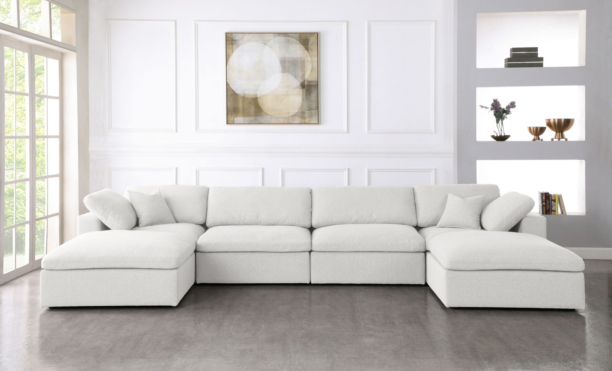 Serene - 6 Piece Modular Sectional - Urban Living Furniture (Los Angeles, CA)