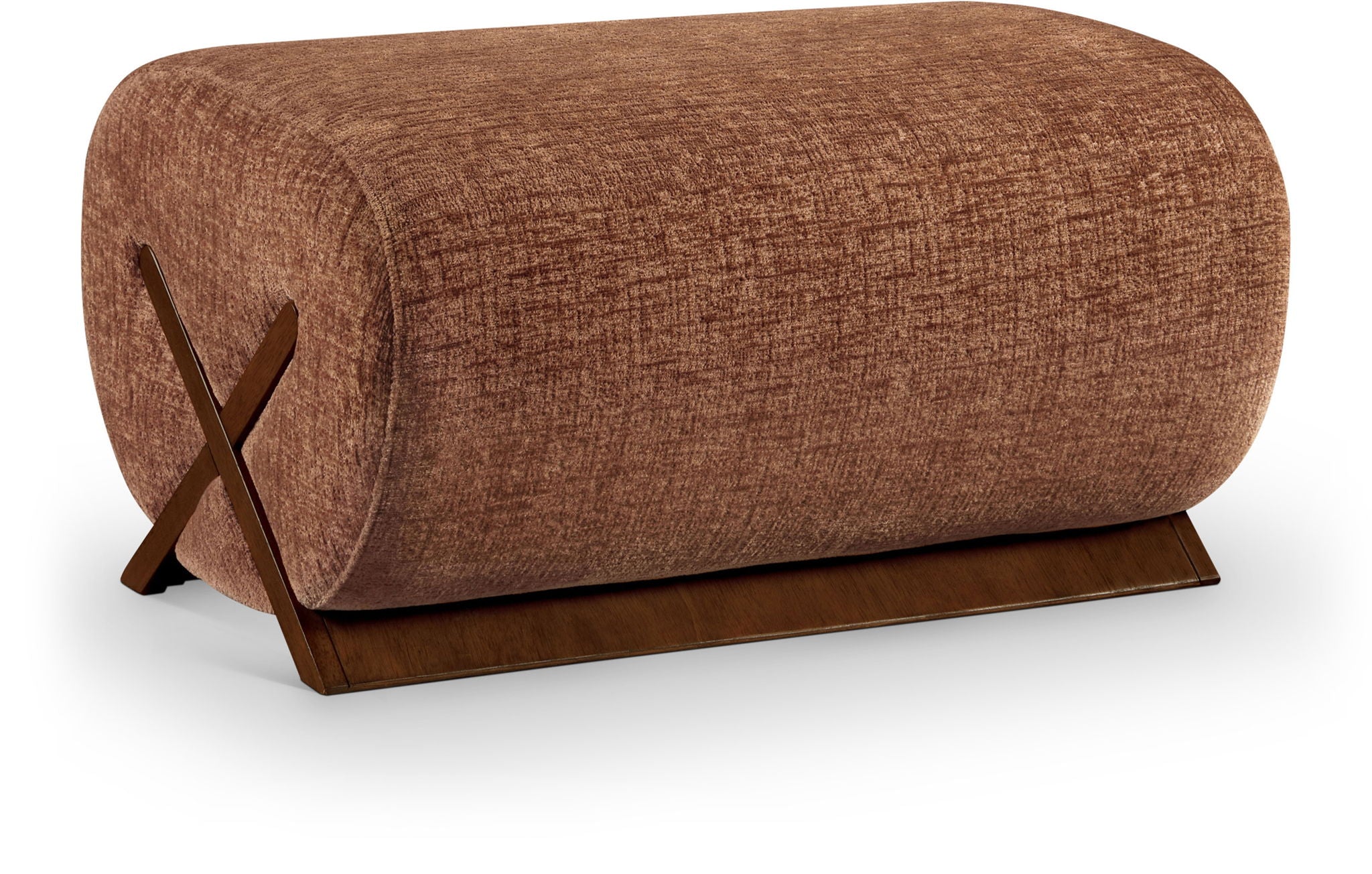 Akira - Fabric Upholstered Ottoman - Urban Living Furniture (Los Angeles, CA)